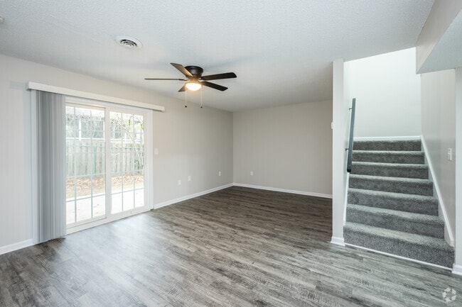 3BR, 1.5BA - 1,200SF - Living Room - Jaxon Park Townhomes