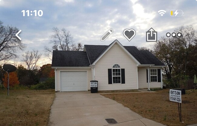 Building Photo - Nice two bedroom with a garage in Murfreesboro by Carter rent to own