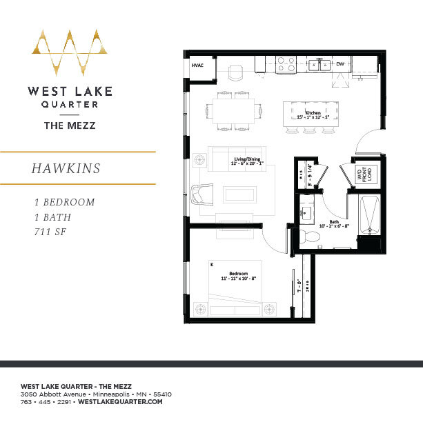 Floorplan - The Mezz at West Lake Quarter