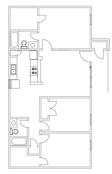 3x2 SV3A - Sienna Villas Apartments