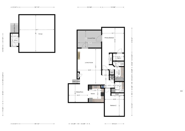 Building Photo - $0 DEPOSIT OPTION. TOWNHOME, 2 BED, UPDATE...