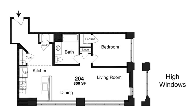 Floorplan - Turbine Lofts