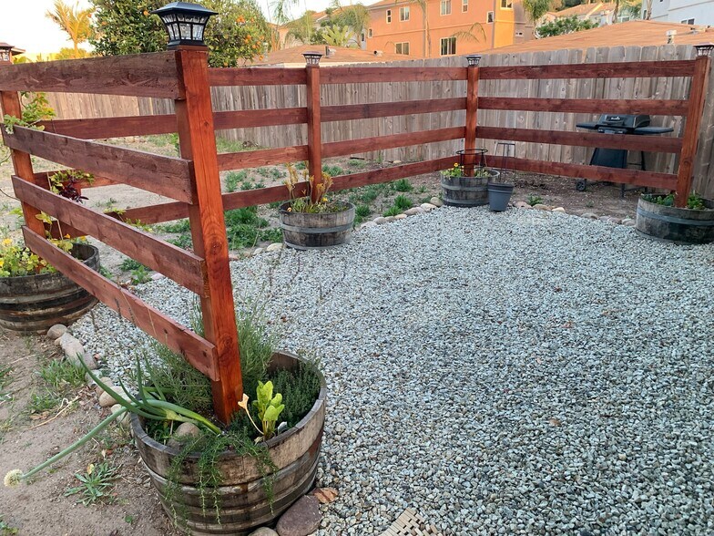 Outside private area - 619 Stork St