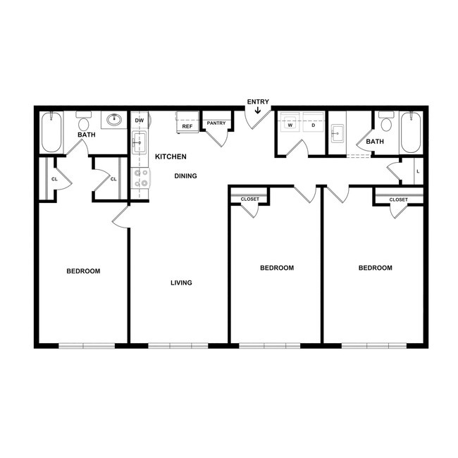 Floorplan - The Clara