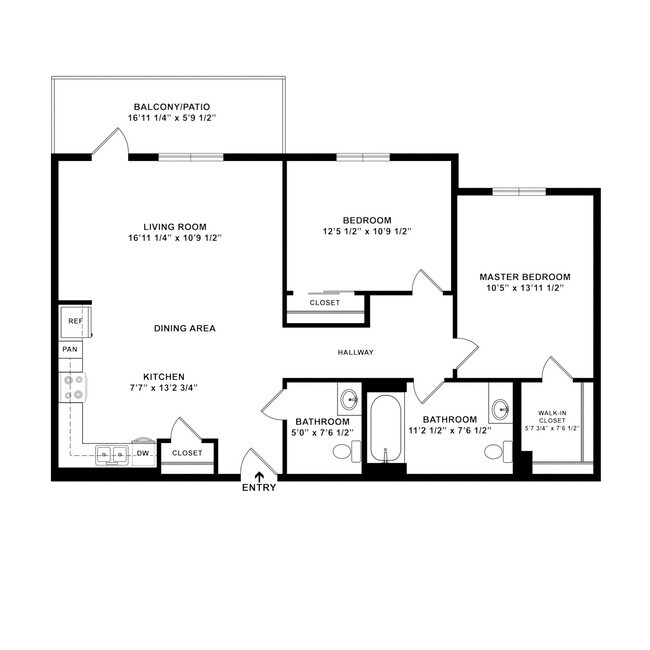 Floorplan - Santa Rosa Avenue