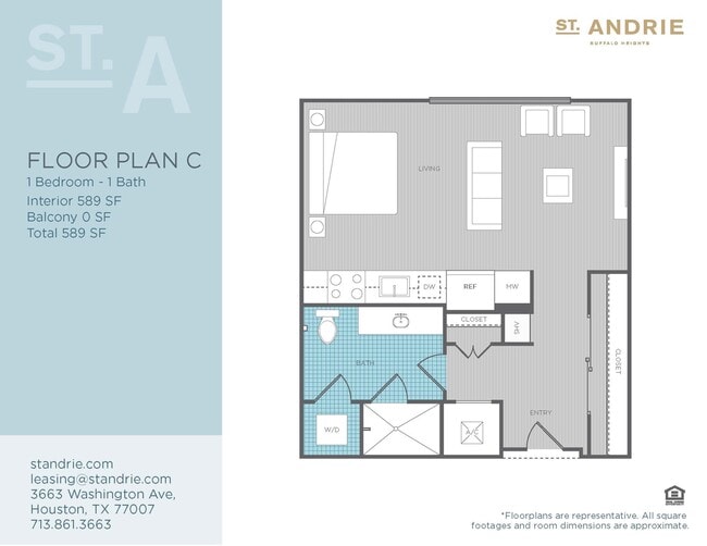 C Floorplan - St. Andrie At Buffalo Heights