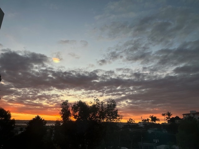 View of harbor at sunset - 2527 Union St