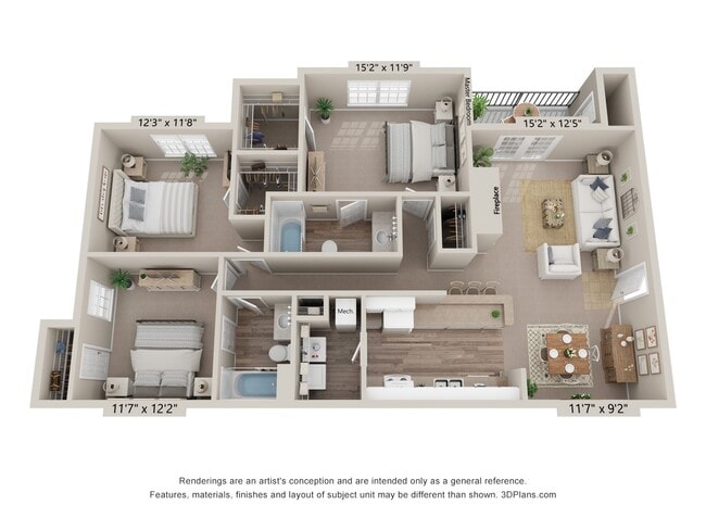 Floorplan - Lakes of Columbia