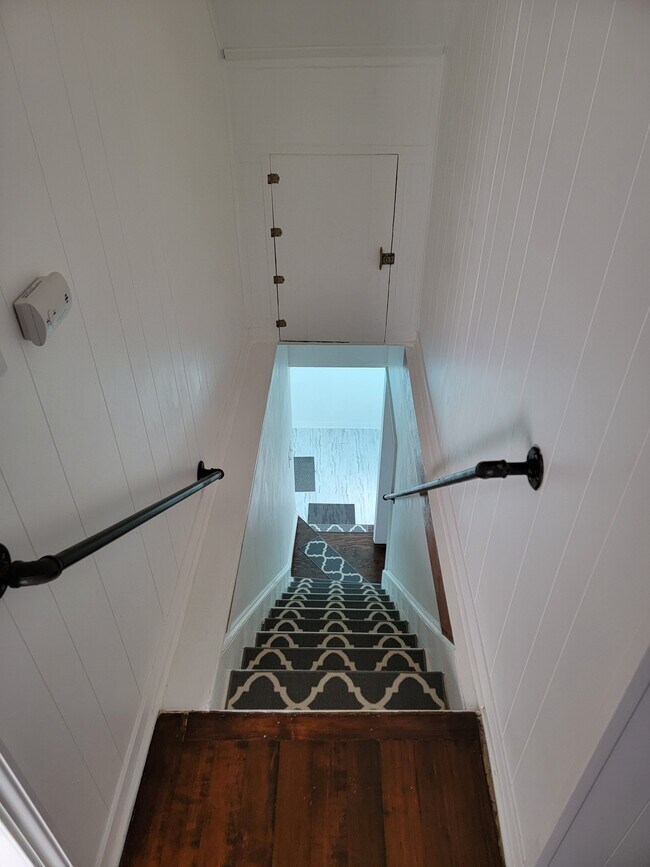 View of stairs down to 1st Level - 1700 Avenue D