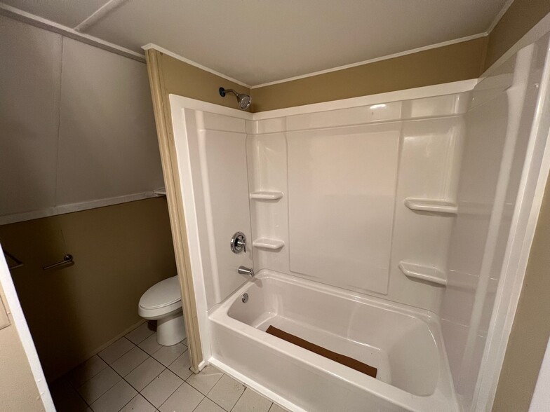 New Shower & Toilet in Main Floor Full Bath - 131 Old US Highway 321