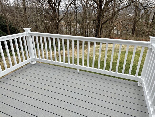 Rear Trex deck overlooking a beautiful yard - 2229 Kenwood Blvd SE