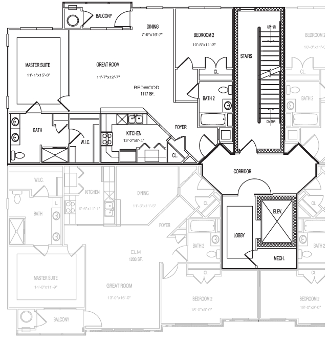 2BR/2BA - Courthouse Commons