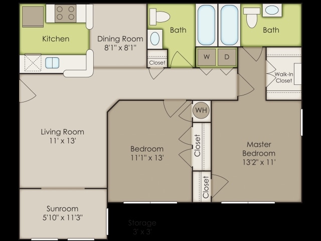 Floorplan - Square at Lawrenceville