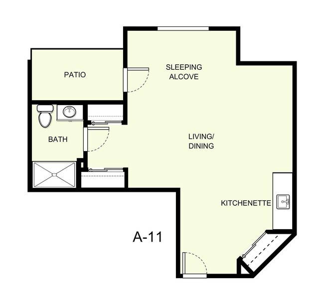 Floorplan - Olympus Ranch Independent Senior Living