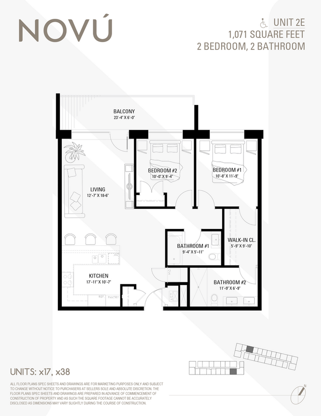 Floorplan - Novu Apartments