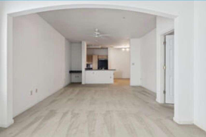 view from Sunroom to living area - 604 Bristol Village Dr