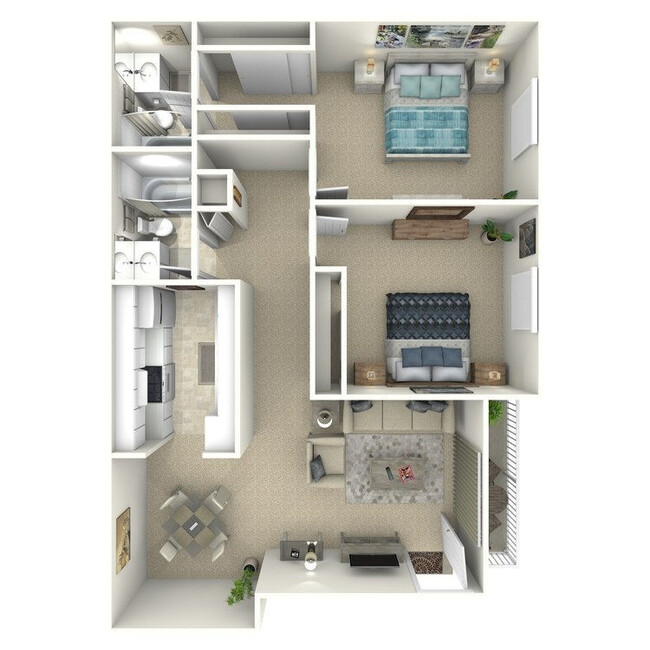 Floorplan - CENTRAL PARK APARTMENTS