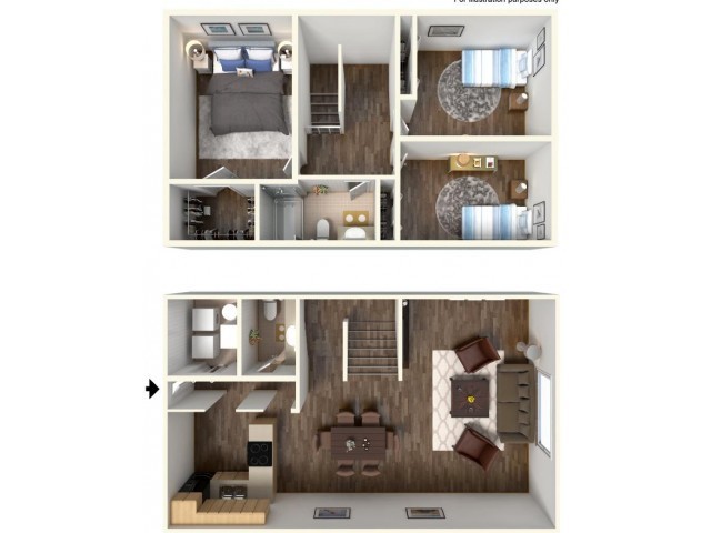 Floorplan - Stonebrook Townhomes