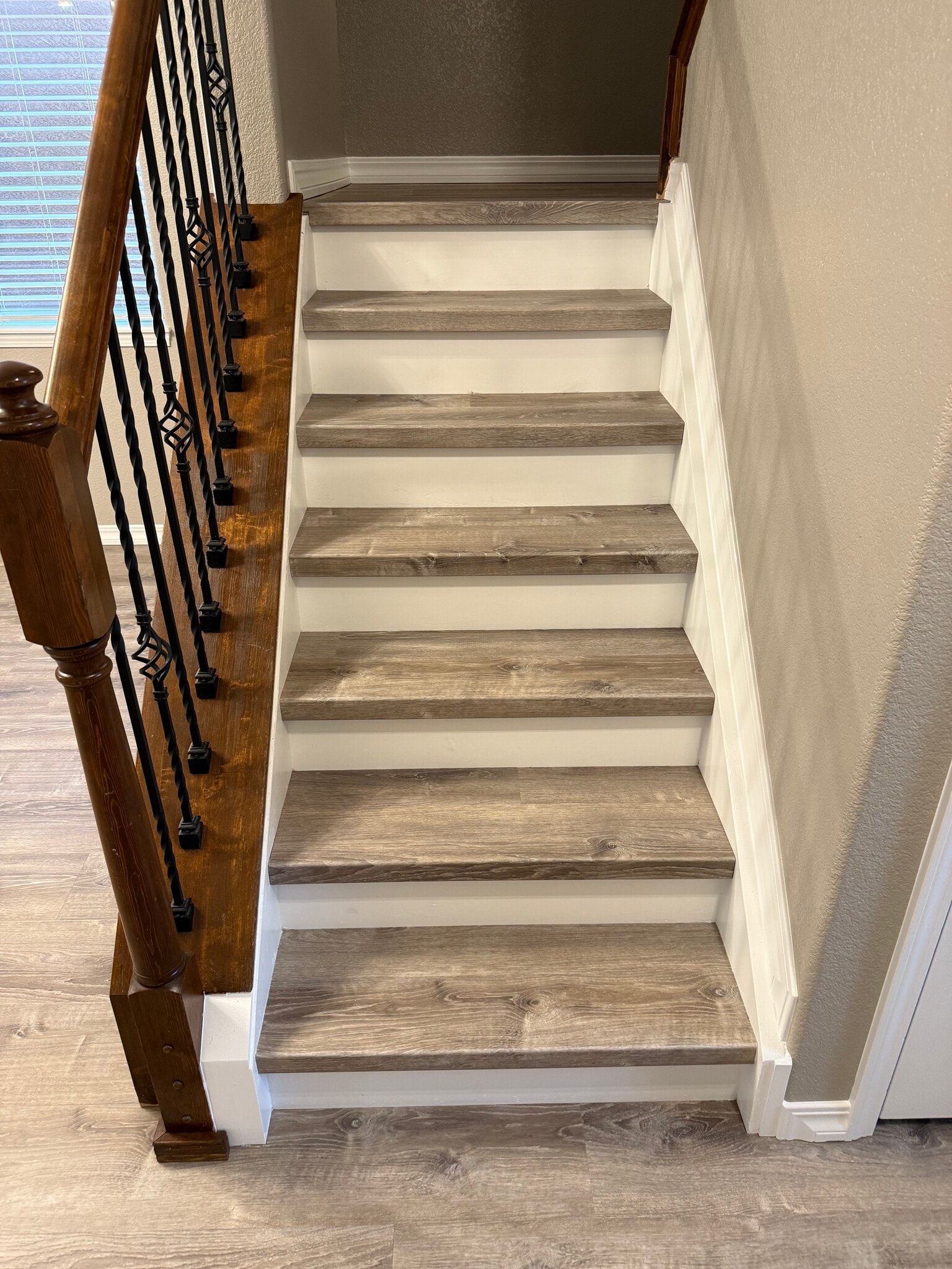 Stairs to 2nd floor - 7416 Falconer Vw