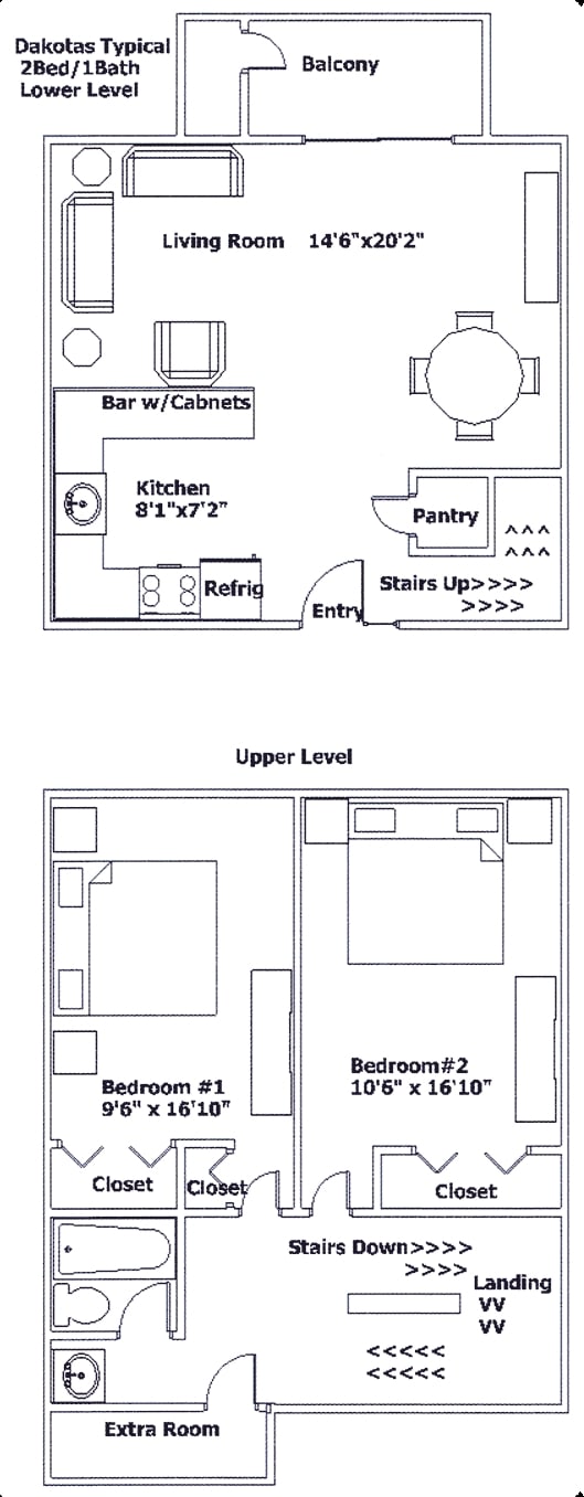 2BR/1BA - Dakotas Apartment