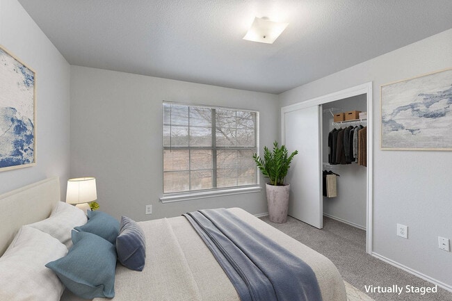 Cozy Bedroom at Fort Branch, Truman's Landing, Austin, TX - Spacious & Comfortable - Fort Branch at Trumans Landing