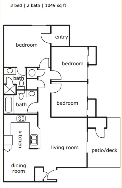 3BR/2BA - Truckee Pines