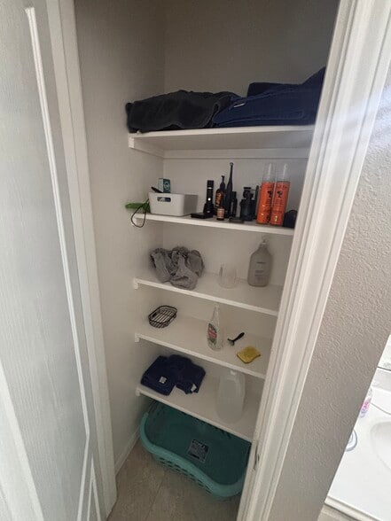 Bathroom Closet - 521 Small Cedar Dr