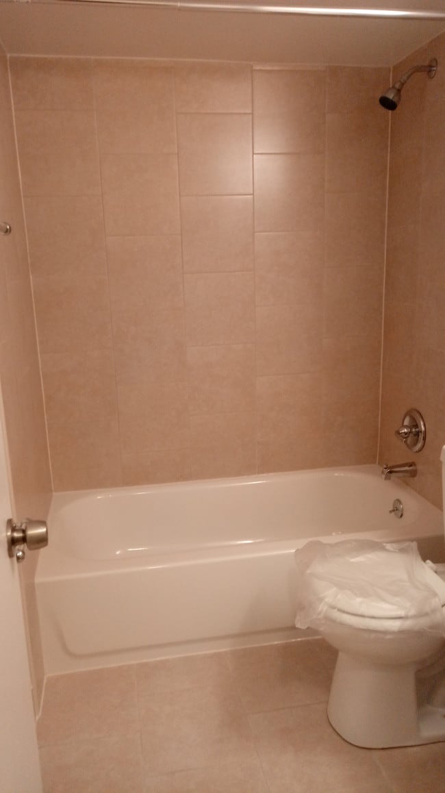 new tub and custom tile - Knightsbridge