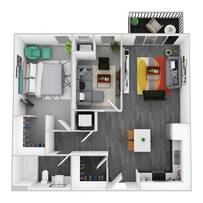 Floorplan - Parker Station Flats