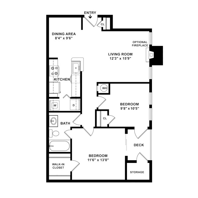 Floorplan - The Elms at Kendall Ridge