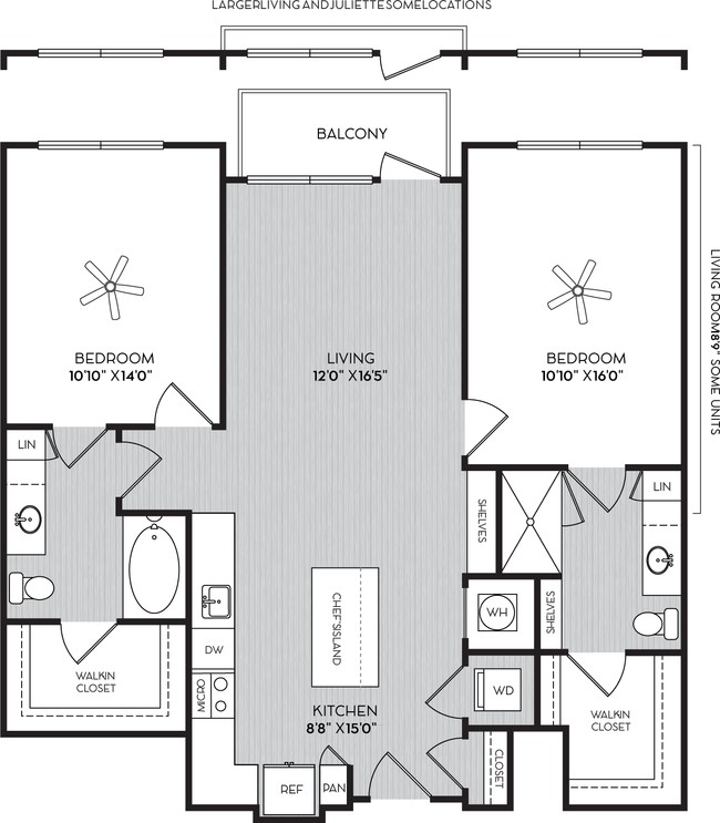 Floorplan - City View Vinings Apartments