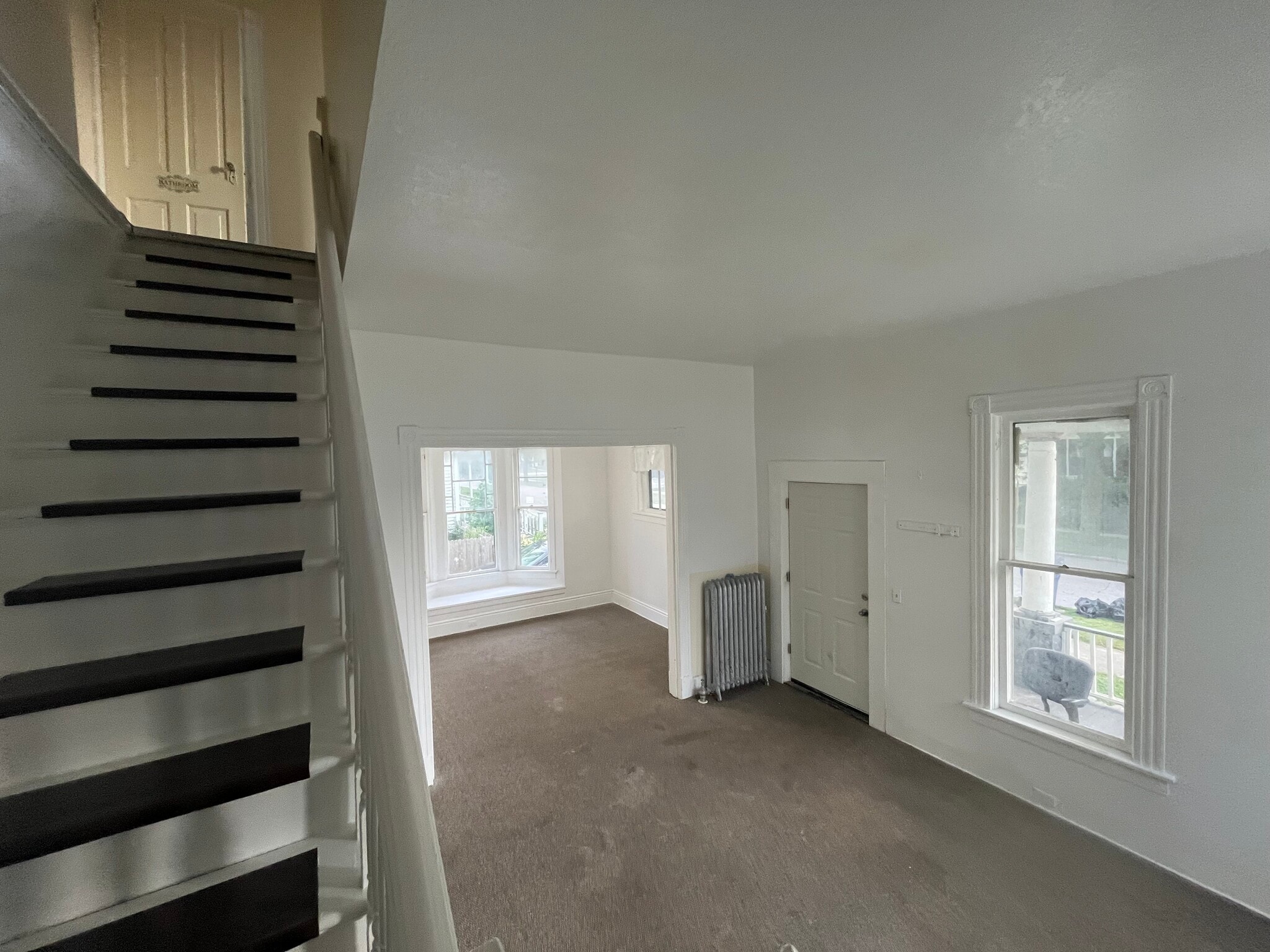 From stairway landing of living and dining room - 816 N Sheridan St