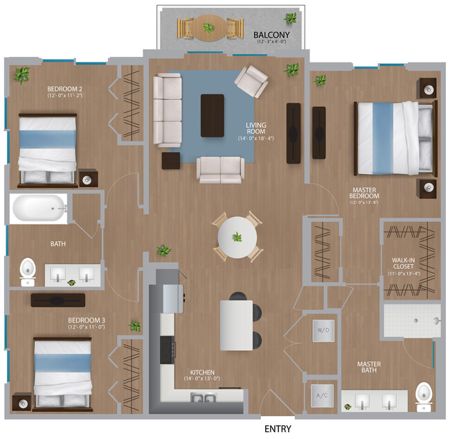 Floorplan - Shalimar Plantation East