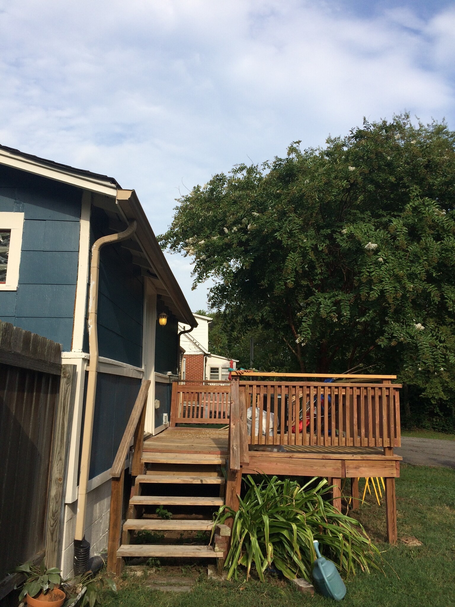 back deck - 320 Cherry St
