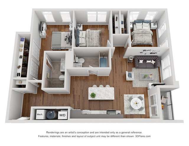 Floorplan - Monroe Aberdeen Place