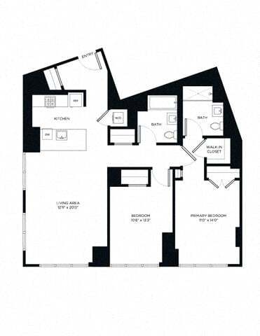 Floorplan - Third at Bankside