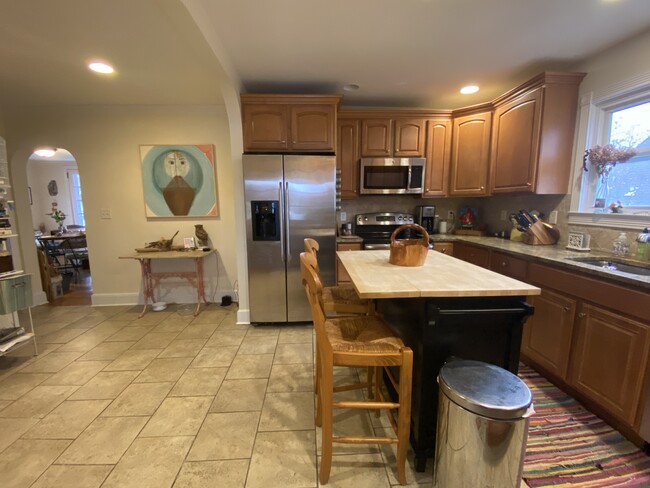 Kitchen island is for sale by prior tenant - 381 Bedford Rd