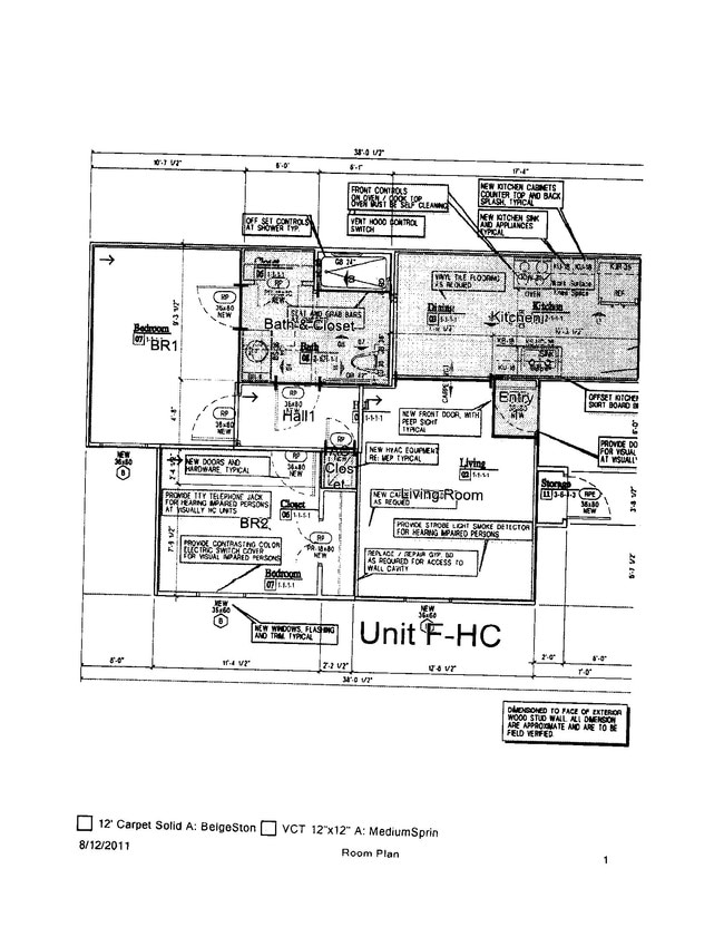 Unit F-HC - Red Oak Apartments