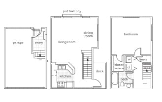 1BR/1BA - NorthWynd at Columbia Shores