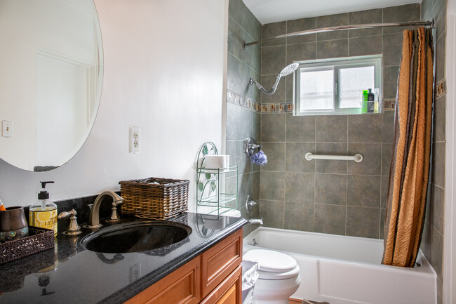 double sink bath room - 446 S Almont Dr