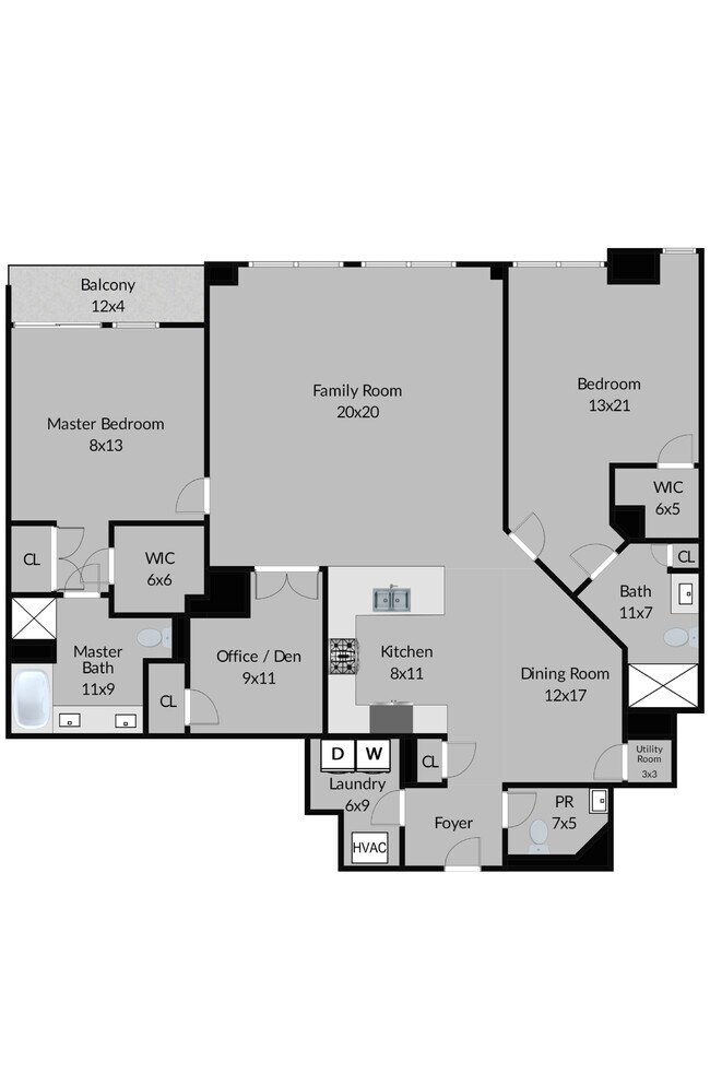 Floor Plan - 3625 10th St N