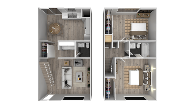 Floorplan - Ocean Villas Apartments
