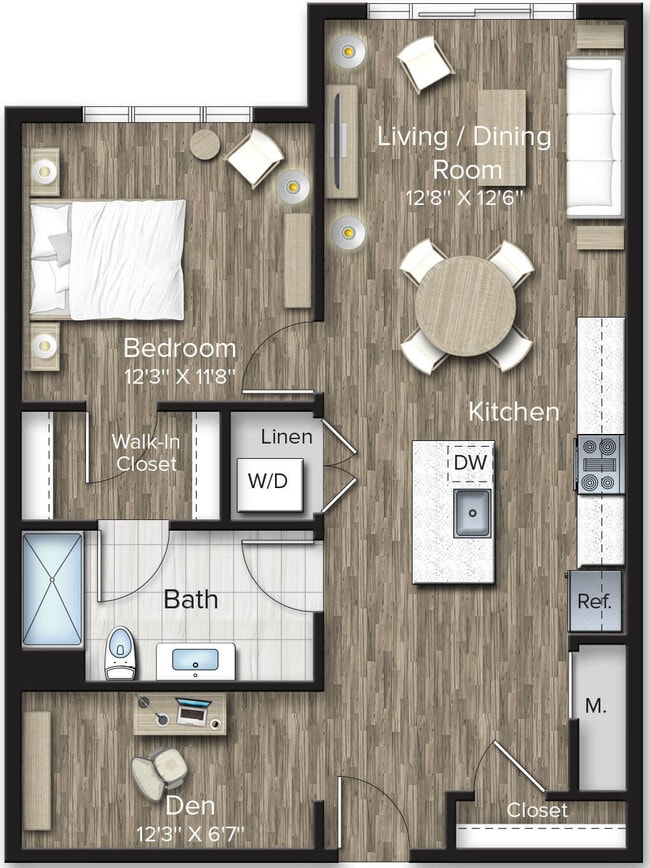 Floorplan - The Bradford