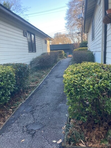 pathway between the duplexes - 791 Forrest St NW