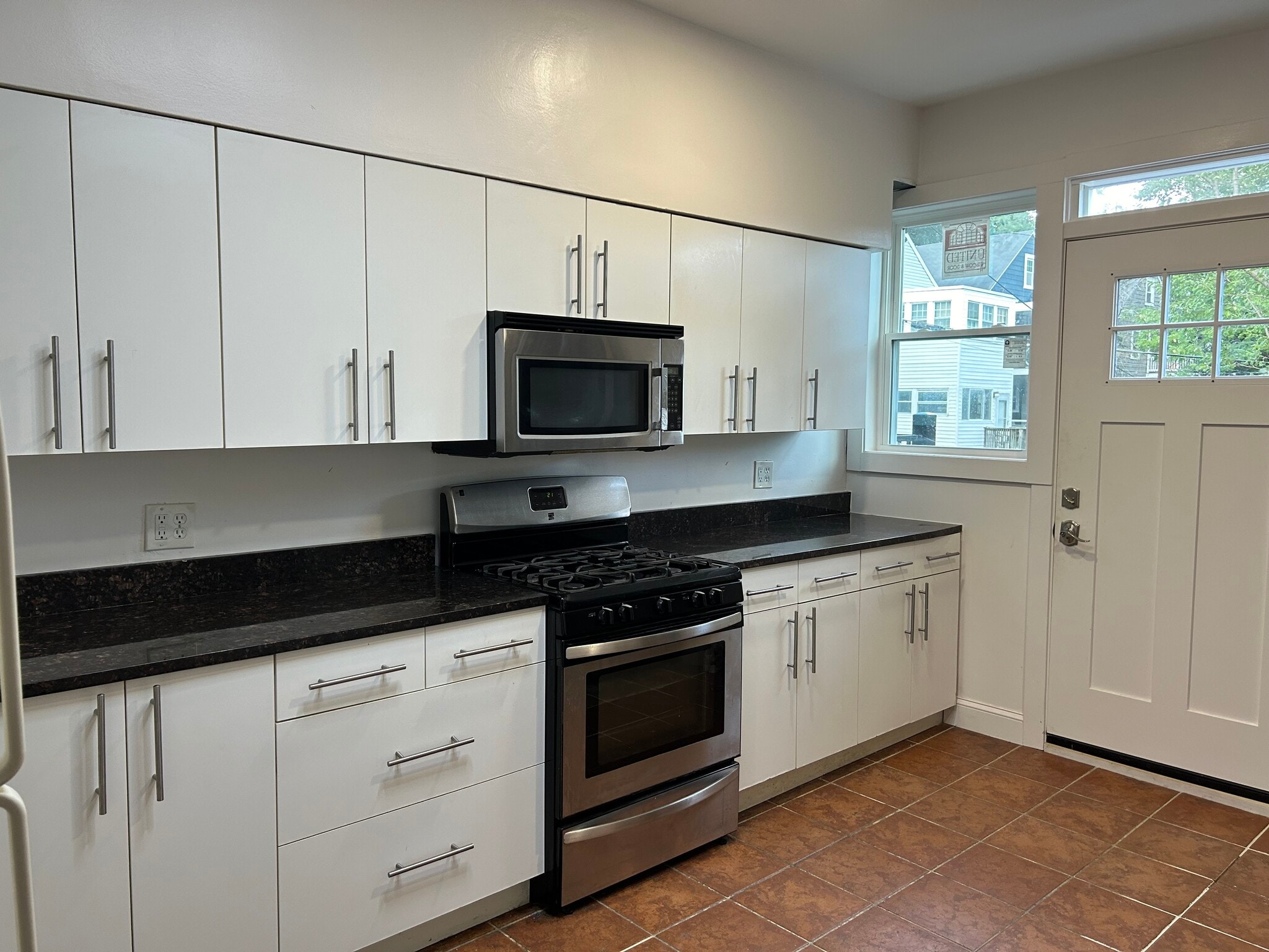 Kitchen with W/D - 5211 14th St NW
