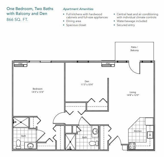 Floorplan - Pine Ridge of Garfield