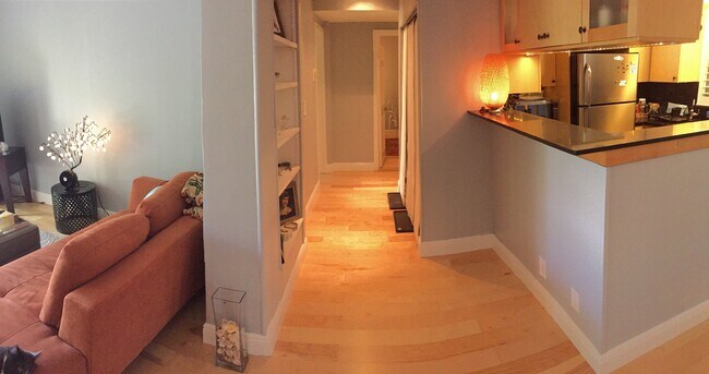 Hallway to bedrooms - 6520 N Ocean Blvd