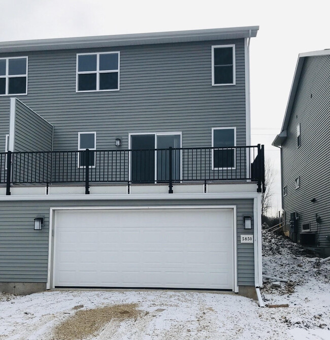 Spacious balcony right outside of your living space. - 5856 Lien Rd