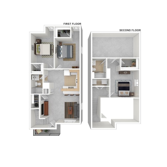 Maple Ridge 3x2 Premier Type B - Maple Ridge Townhomes