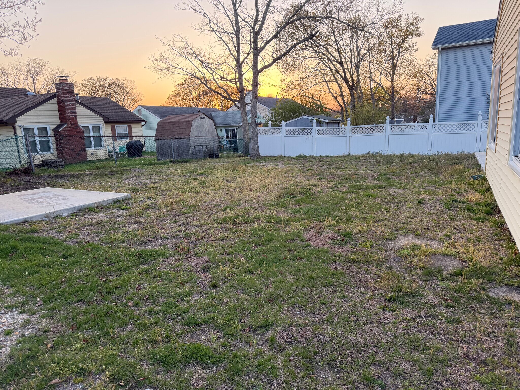 Back Yard - 87 Village Dr